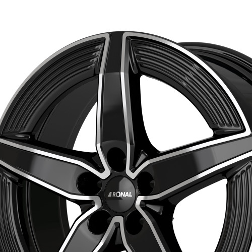 RONAL R72 JETBLACK FRONTKOPIERT