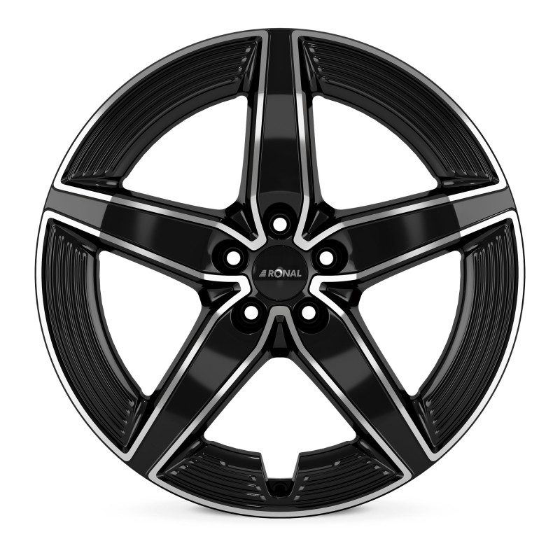 RONAL R72 JETBLACK FRONTKOPIERT