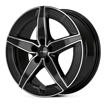 RONAL R72 JETBLACK FRONTKOPIERT