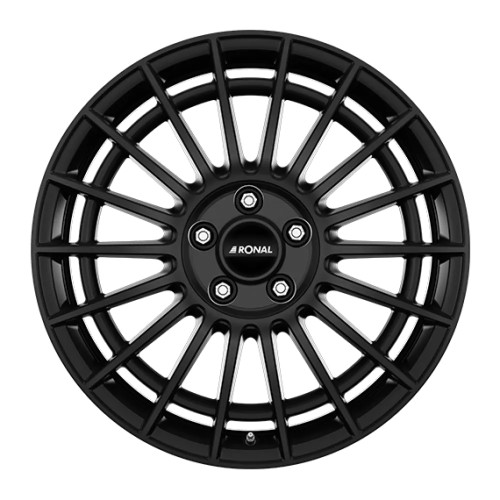 RONAL R73 JETBLACK MATT