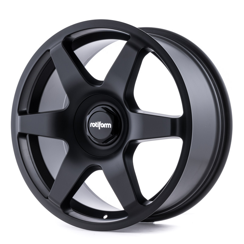 Rotiform SIX schwarz matt