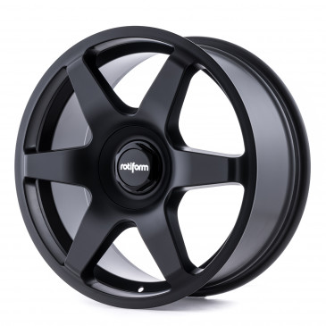 Rotiform SIX schwarz matt