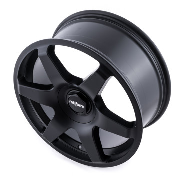 Rotiform SIX schwarz matt