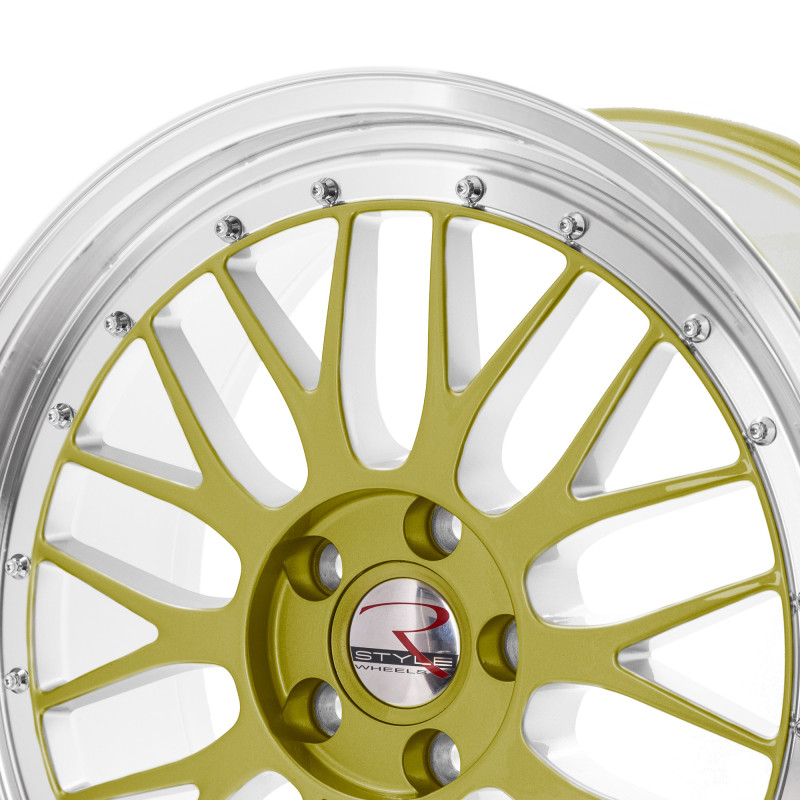RStyle Wheels RS.03 gold horn polished