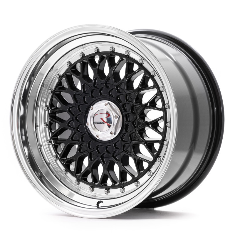 RStyle Wheels RS01 black horn polished
