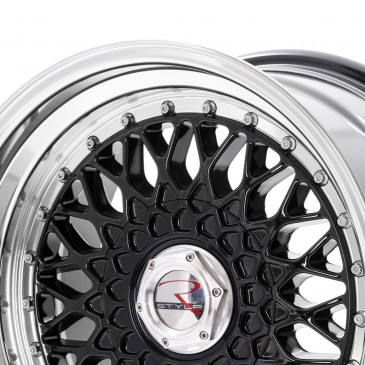 RStyle Wheels RS01 black horn polished