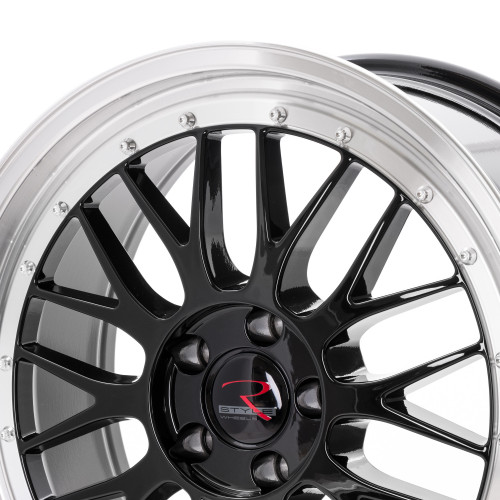 RStyle Wheels RS03 black horn polished
