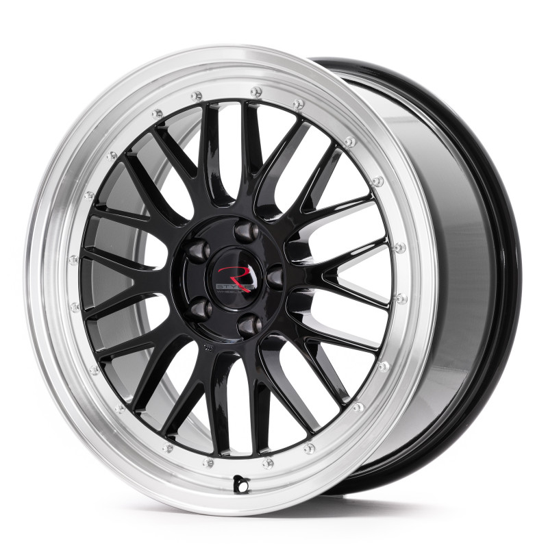 RStyle Wheels RS03 black horn polished