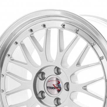 RStyle Wheels RS03 silver horn polished