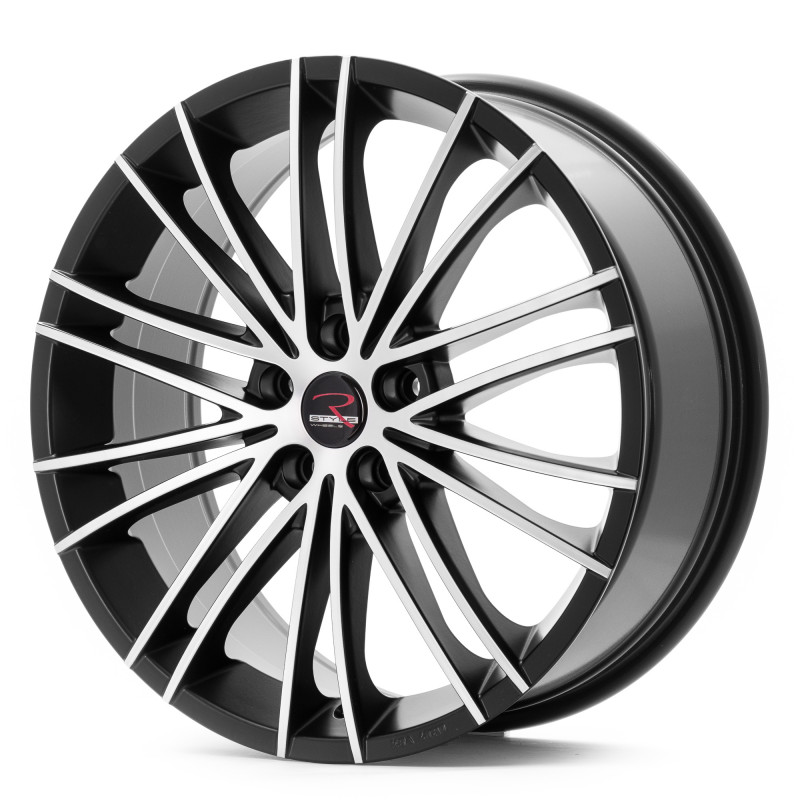 RStyle Wheels SR11 black matt front polished