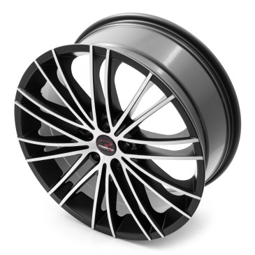 RStyle Wheels SR11 black matt front polished