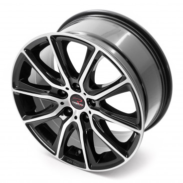 RStyle Wheels SR13 black front polished