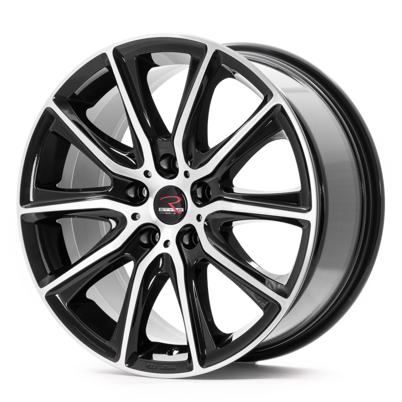 RStyle Wheels SR13 black front polished