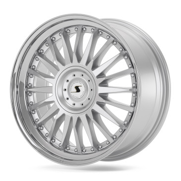Schmidt CC-Line 2.5 Zoll Radinox Stufenbetten HighGloss Silver