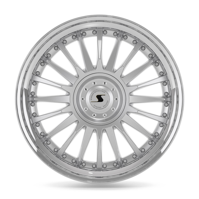 Schmidt CC-Line 2.5 Zoll Radinox Stufenbetten HighGloss Silver