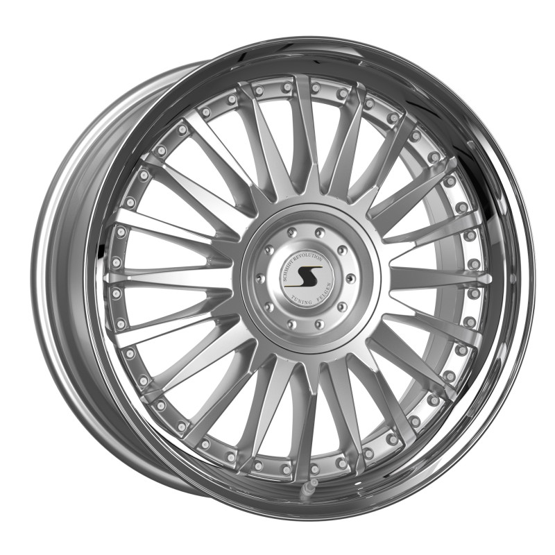 Schmidt CC-Line 2.5 Zoll Stufenbett HighGloss Silver
