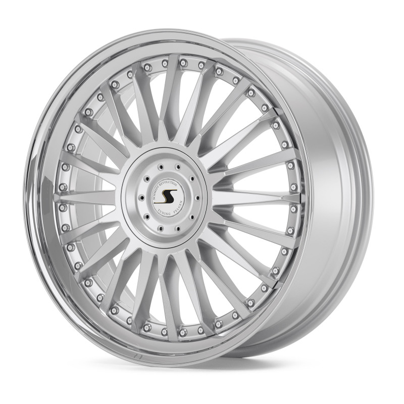 Schmidt CC-Line 2 Zoll Radinox Stufenbetten HighGloss Silver