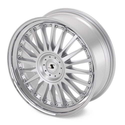 Schmidt CC-Line 2 Zoll Radinox Stufenbetten HighGloss Silver