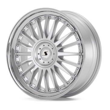 Schmidt CC-Line 2 Zoll Radinox Stufenbetten HighGloss Silver