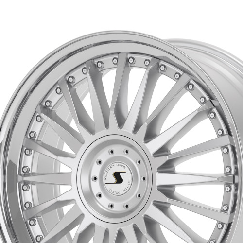 Schmidt CC-Line 2 Zoll Radinox Stufenbetten HighGloss Silver