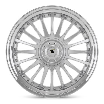 Schmidt CC-Line 2 Zoll Radinox Stufenbetten HighGloss Silver