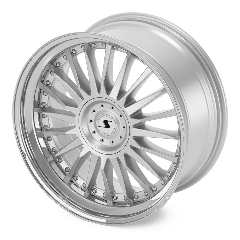 Schmidt CC-Line 3.5 Zoll Radinox Stufenbetten HighGloss Silver