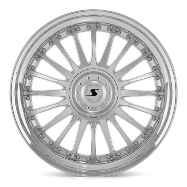 Schmidt CC-Line 3.5 Zoll Radinox Stufenbetten HighGloss Silver