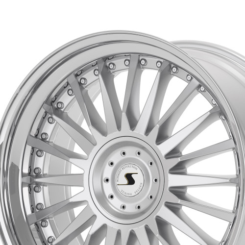 Schmidt CC-Line 3.5 Zoll Radinox Stufenbetten HighGloss Silver