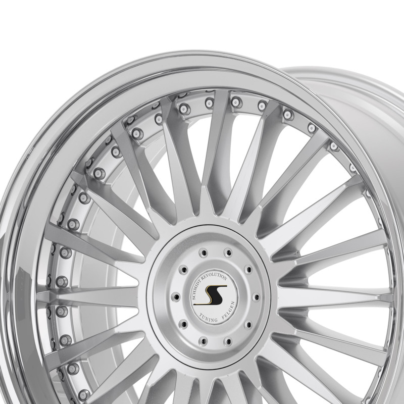 Schmidt CC-Line 3.5 Zoll Radinox Stufenbetten HighGloss Silver