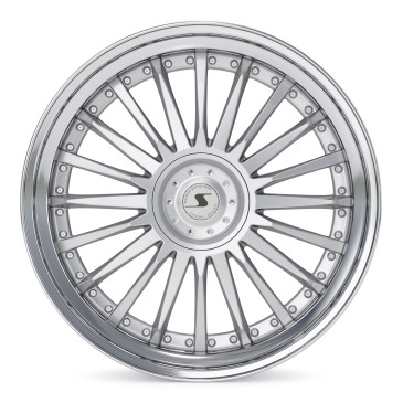 Schmidt CC-Line 3 Zoll Edelstahlblende HighGloss Silver