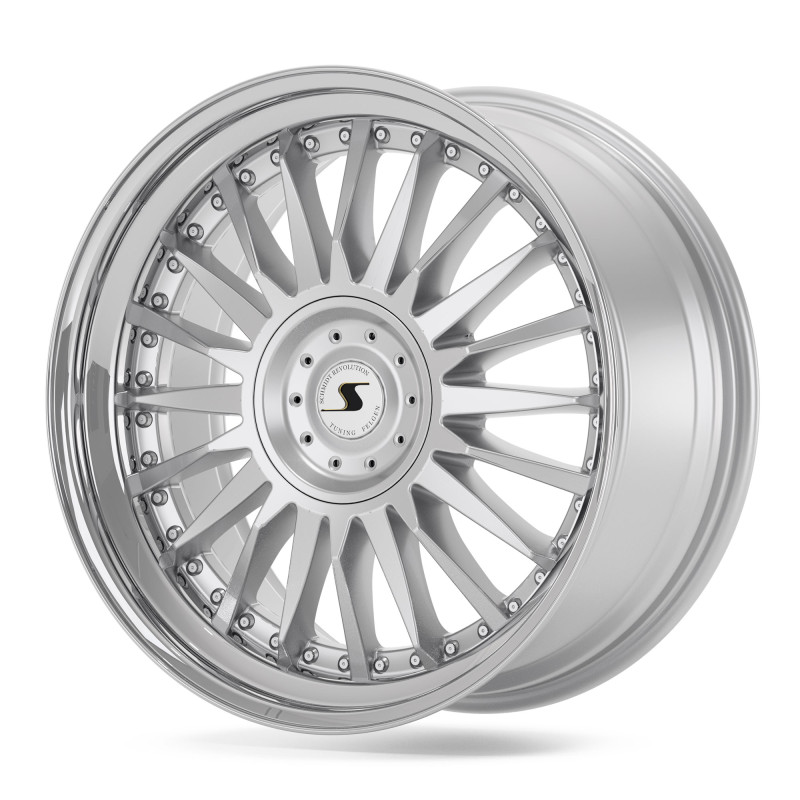 Schmidt CC-Line 3 Zoll Radinox Stufenbetten HighGloss Silver