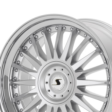 Schmidt CC-Line 3 Zoll Radinox Stufenbetten HighGloss Silver