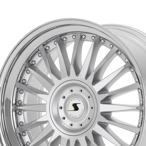 Schmidt CC-Line 3 Zoll Radinox Stufenbetten HighGloss Silver