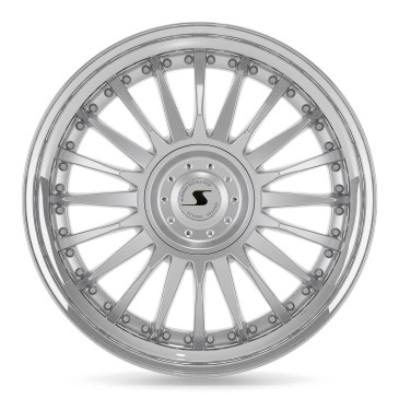 Schmidt CC-Line 3 Zoll Radinox Stufenbetten HighGloss Silver