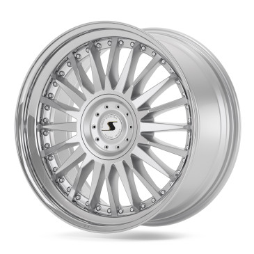 Schmidt CC-Line 3 Zoll Radinox Stufenbetten HighGloss Silver