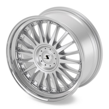 Schmidt CC-Line 3 Zoll Radinox Stufenbetten HighGloss Silver