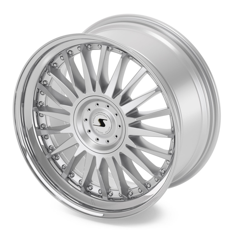 Schmidt CC-Line 3 Zoll Radinox Stufenbetten HighGloss Silver