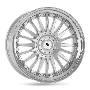 Schmidt CC-Line 3 Zoll Radinox Stufenbetten HighGloss Silver