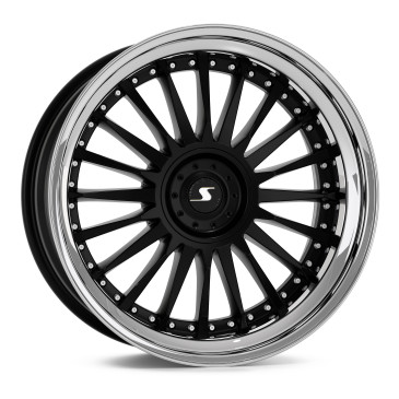 Schmidt CC-Line 4.5 Zoll Radinox Stufenbetten SatinBlack
