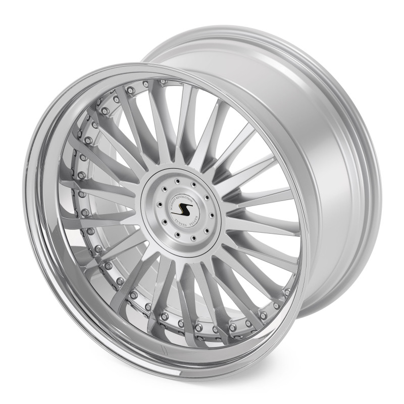 Schmidt CC-Line 4.5 Zoll Radinox Stufenbetten HighGloss Silver