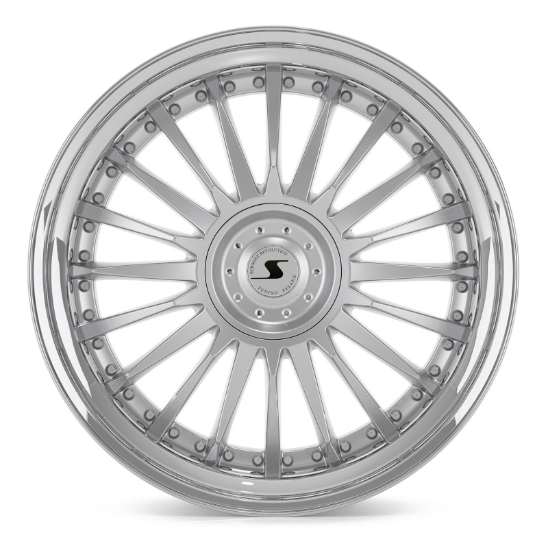 Schmidt CC-Line 4.5 Zoll Radinox Stufenbetten HighGloss Silver