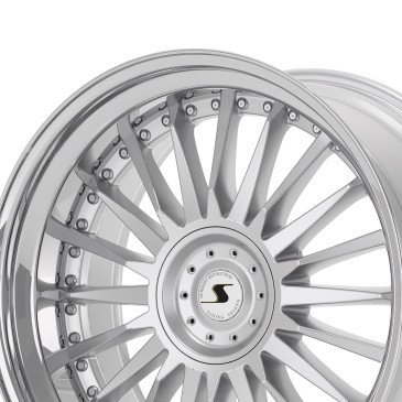 Schmidt CC-Line 4.5 Zoll Radinox Stufenbetten HighGloss Silver