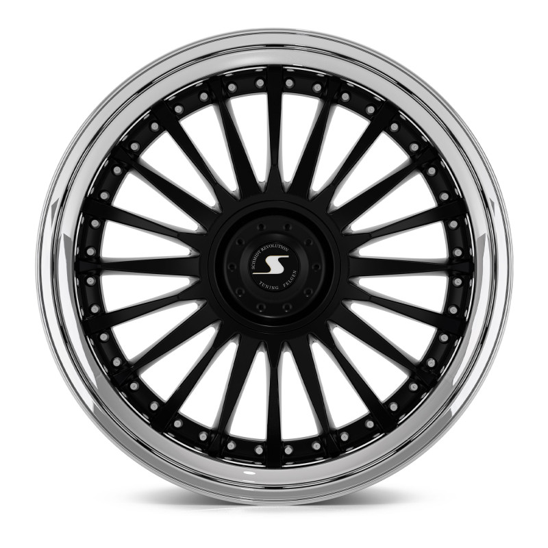 Schmidt CC-Line 4.5 Zoll Radinox Stufenbetten SatinBlack