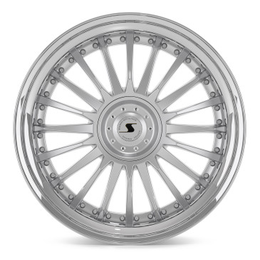 Schmidt CC-Line 4.5 Zoll Radinox Stufenbetten HighGloss Silver