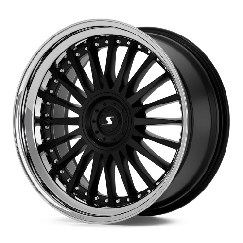 Schmidt CC-Line 4 Zoll Radinox Stufenbetten SatinBlack