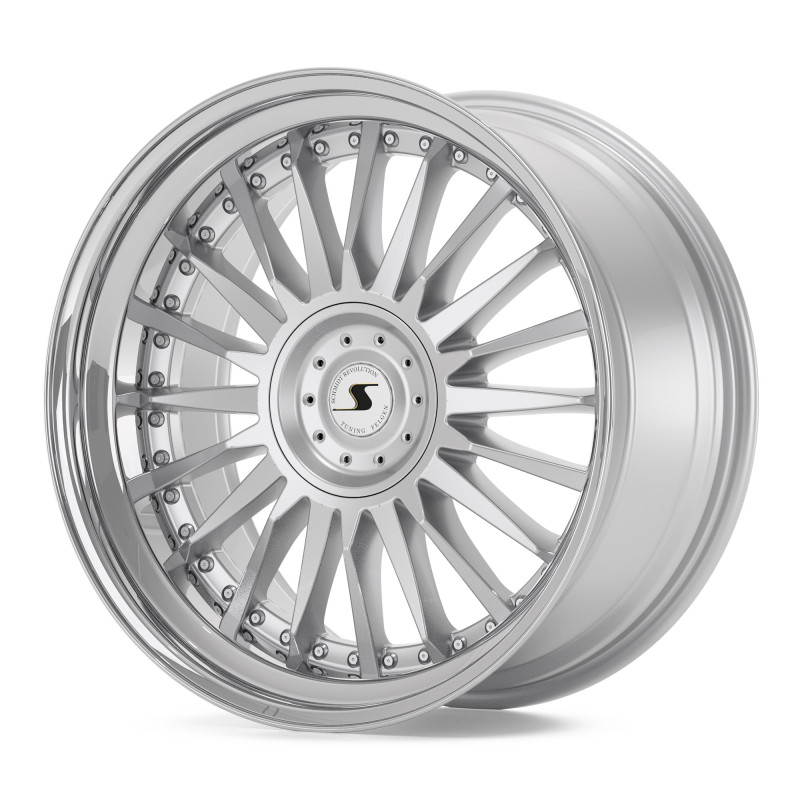 Schmidt CC-Line 4 Zoll Radinox Stufenbetten HighGloss Silver