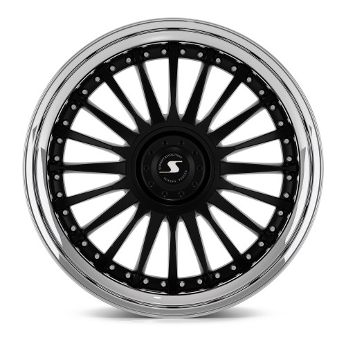 Schmidt CC-Line 4 Zoll Radinox Stufenbetten SatinBlack