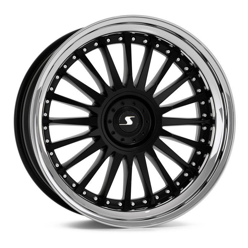 Schmidt CC-Line 4 Zoll Radinox Stufenbetten SatinBlack