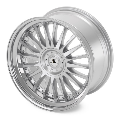 Schmidt CC-Line 4 Zoll Radinox Stufenbetten HighGloss Silver