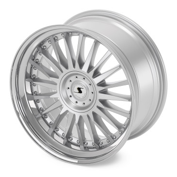 Schmidt CC-Line 4 Zoll Radinox Stufenbetten HighGloss Silver